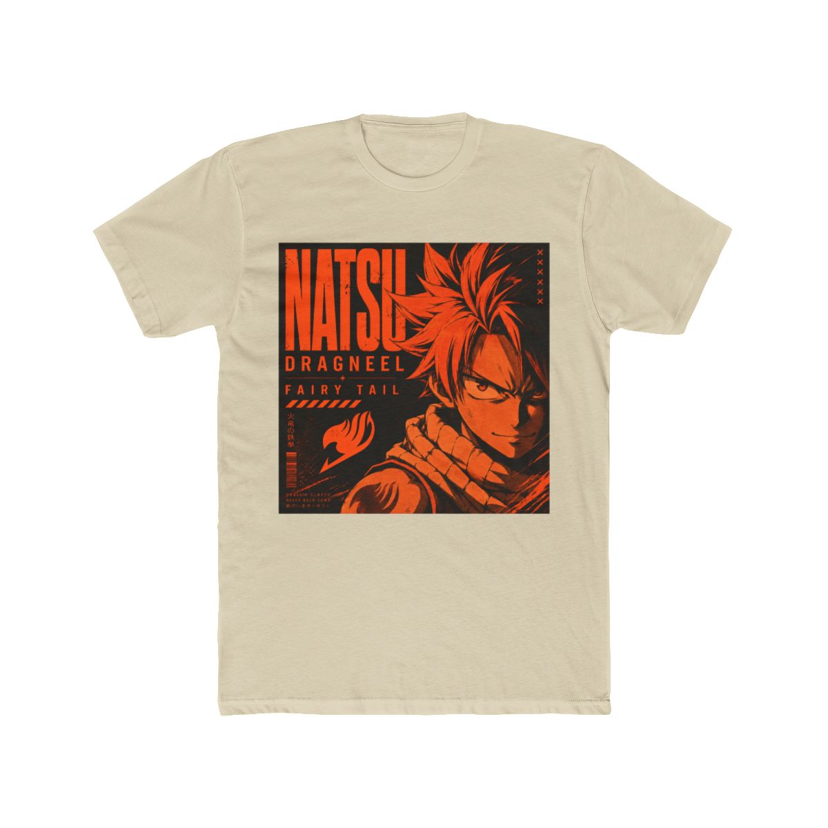 Fairy Tail Natsu Dragneel Editorial Graphic T Shirt - alternate angle 4, merchandise