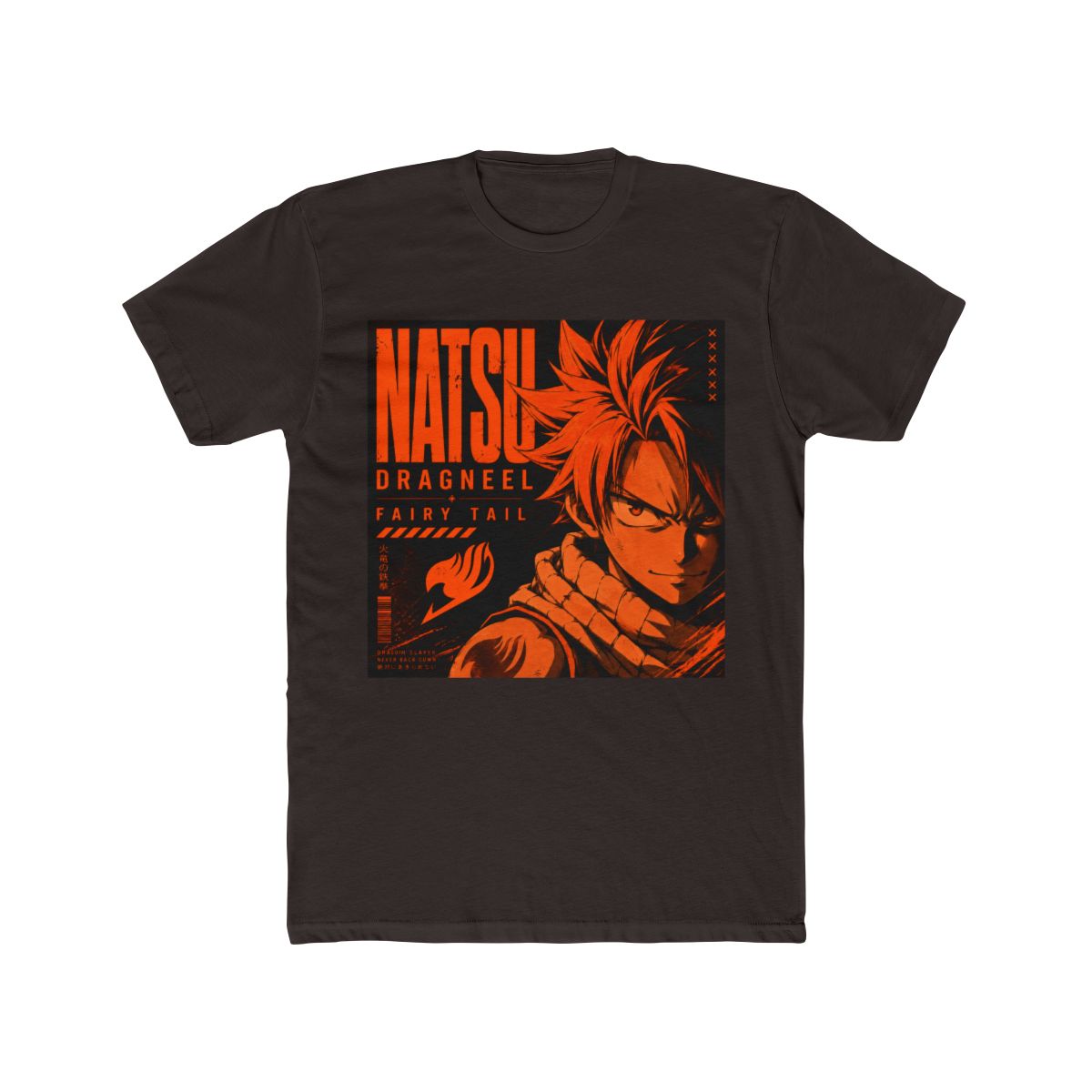 Fairy Tail Natsu Dragneel Editorial Graphic T Shirt - alternate angle 3, merchandise