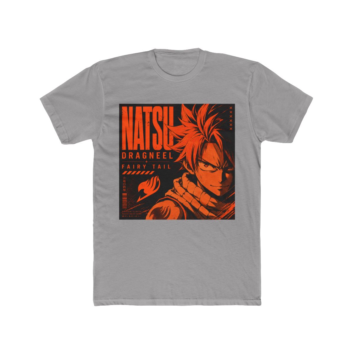 Fairy Tail Natsu Dragneel Editorial Graphic T Shirt - alternate angle 2, merchandise