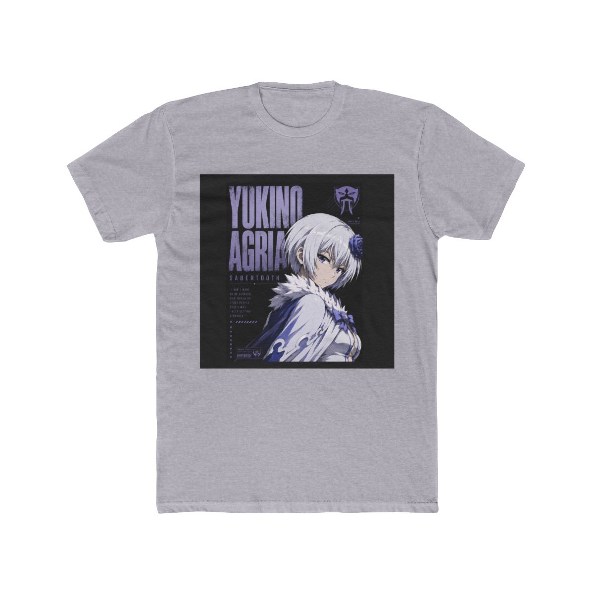 Fairy Tail Yukino Agria Character Profile T Shirt