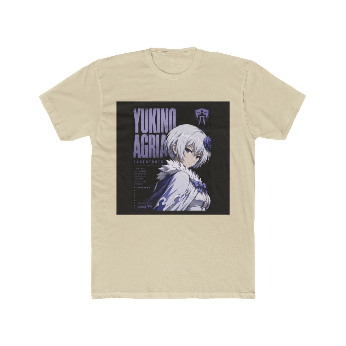 Fairy Tail Yukino Agria Character Profile T Shirt - alternate angle 4, merchandise