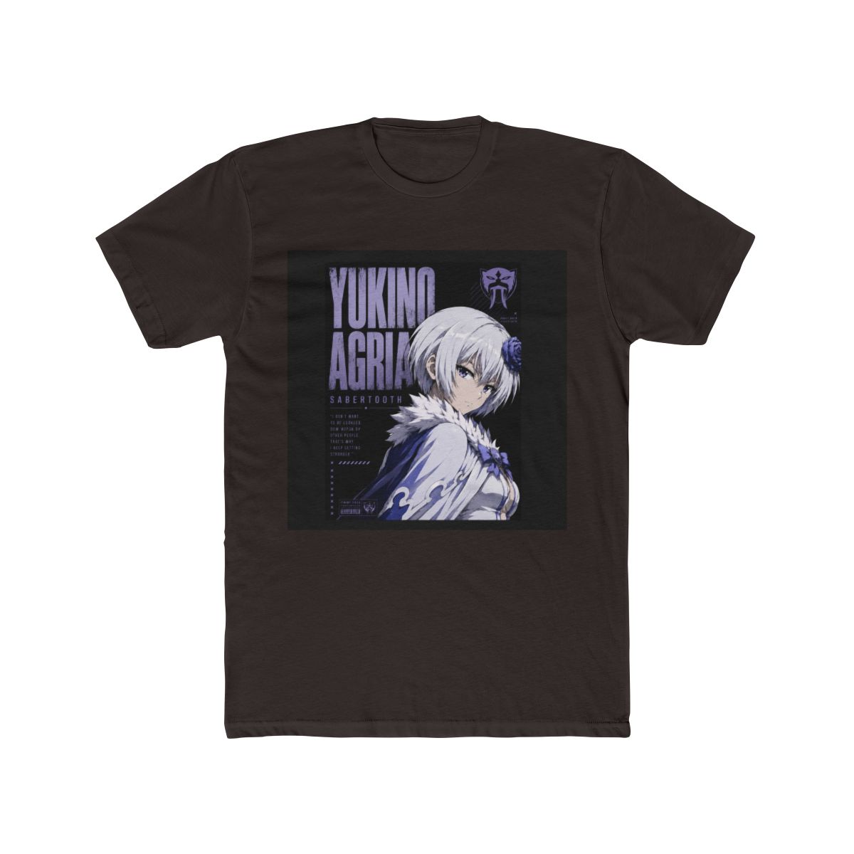 Fairy Tail Yukino Agria Character Profile T Shirt - alternate angle 3, merchandise