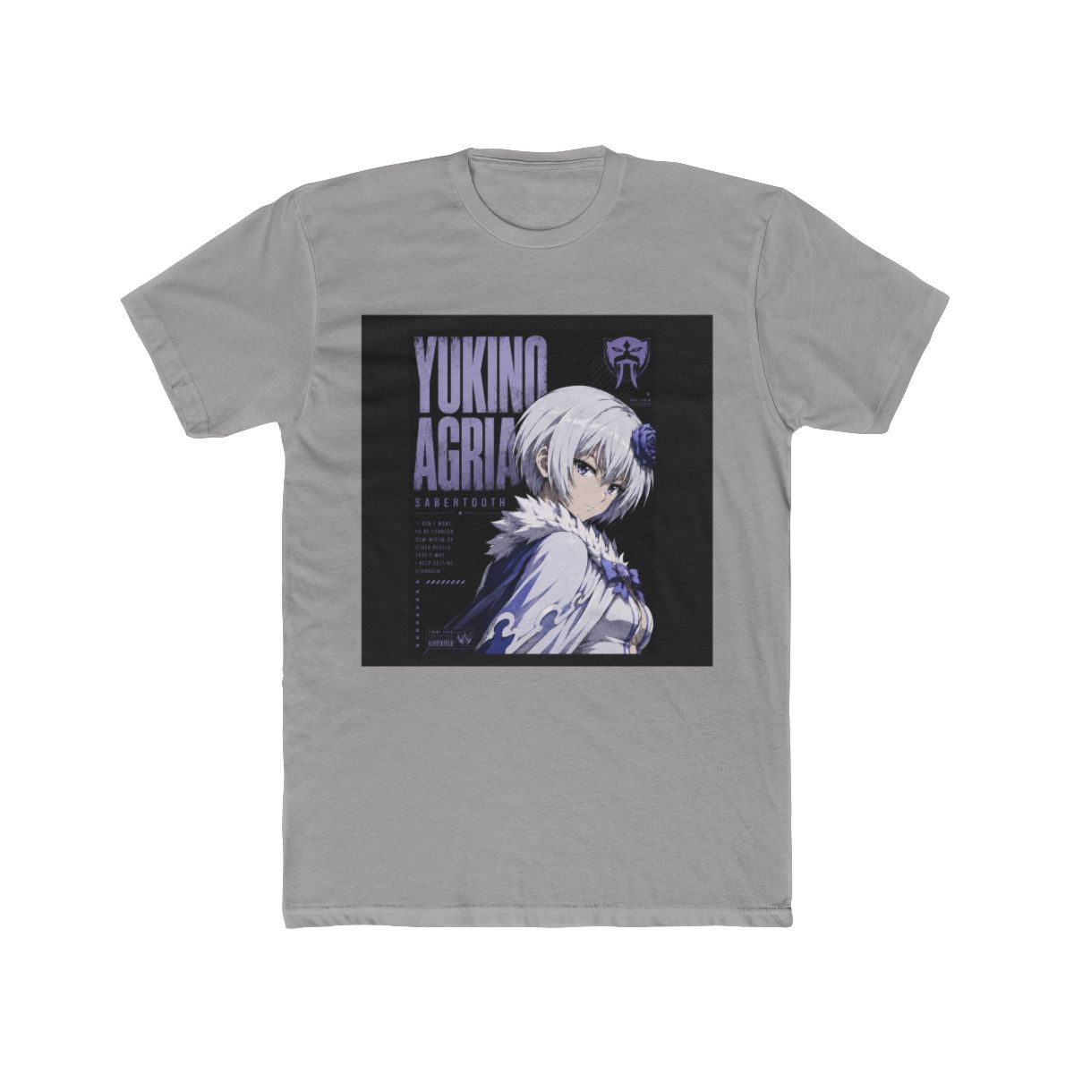 Fairy Tail Yukino Agria Character Profile T Shirt - alternate angle 2, merchandise