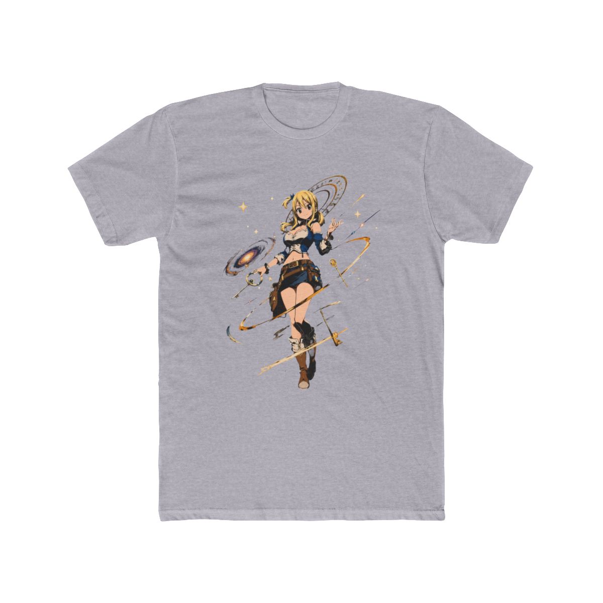 Fairy Tail Lucy Heartfilia Celestial Keys T Shirt