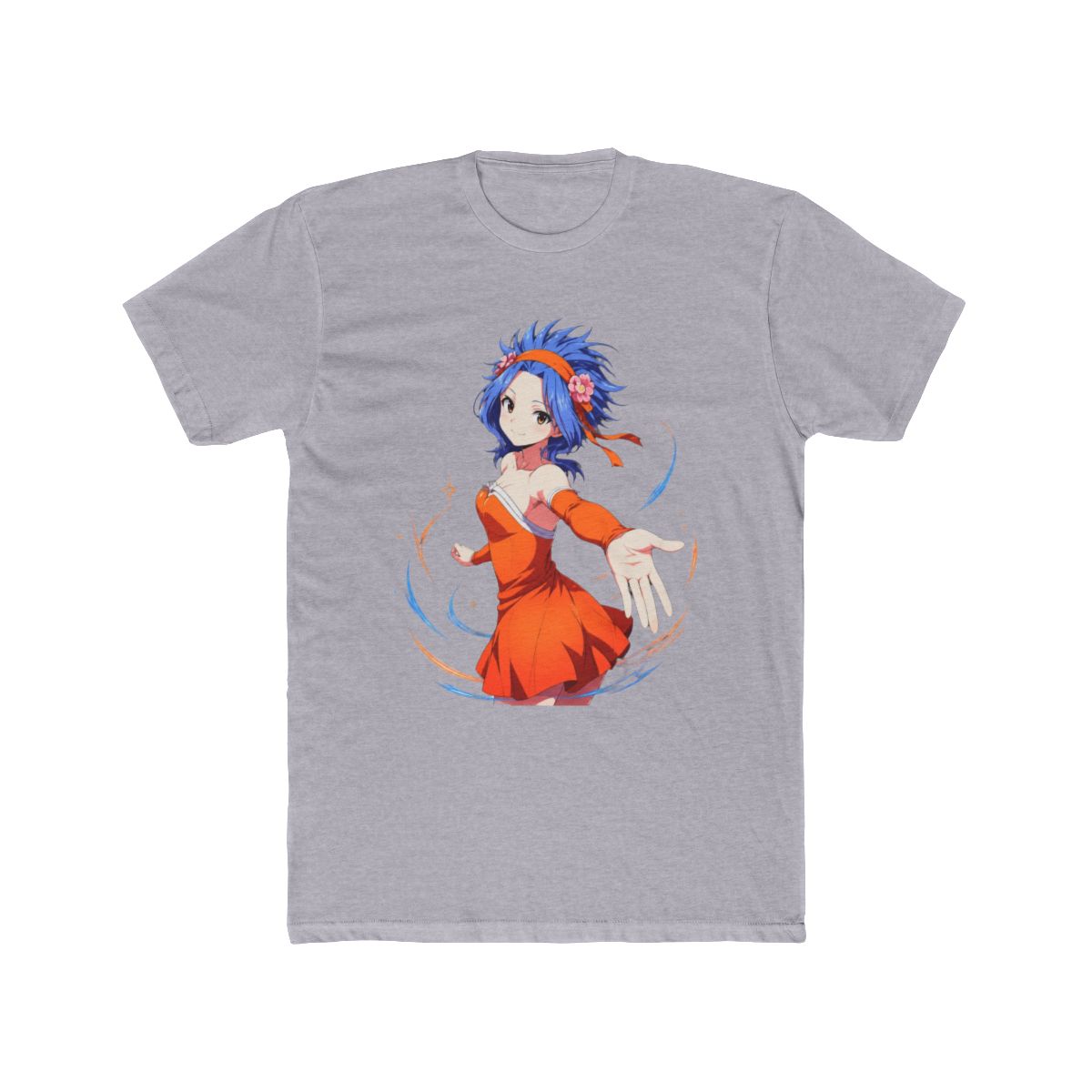 Fairy Tail Levy McGarden Tee: Anime Vaporwave Cotton T Shirt