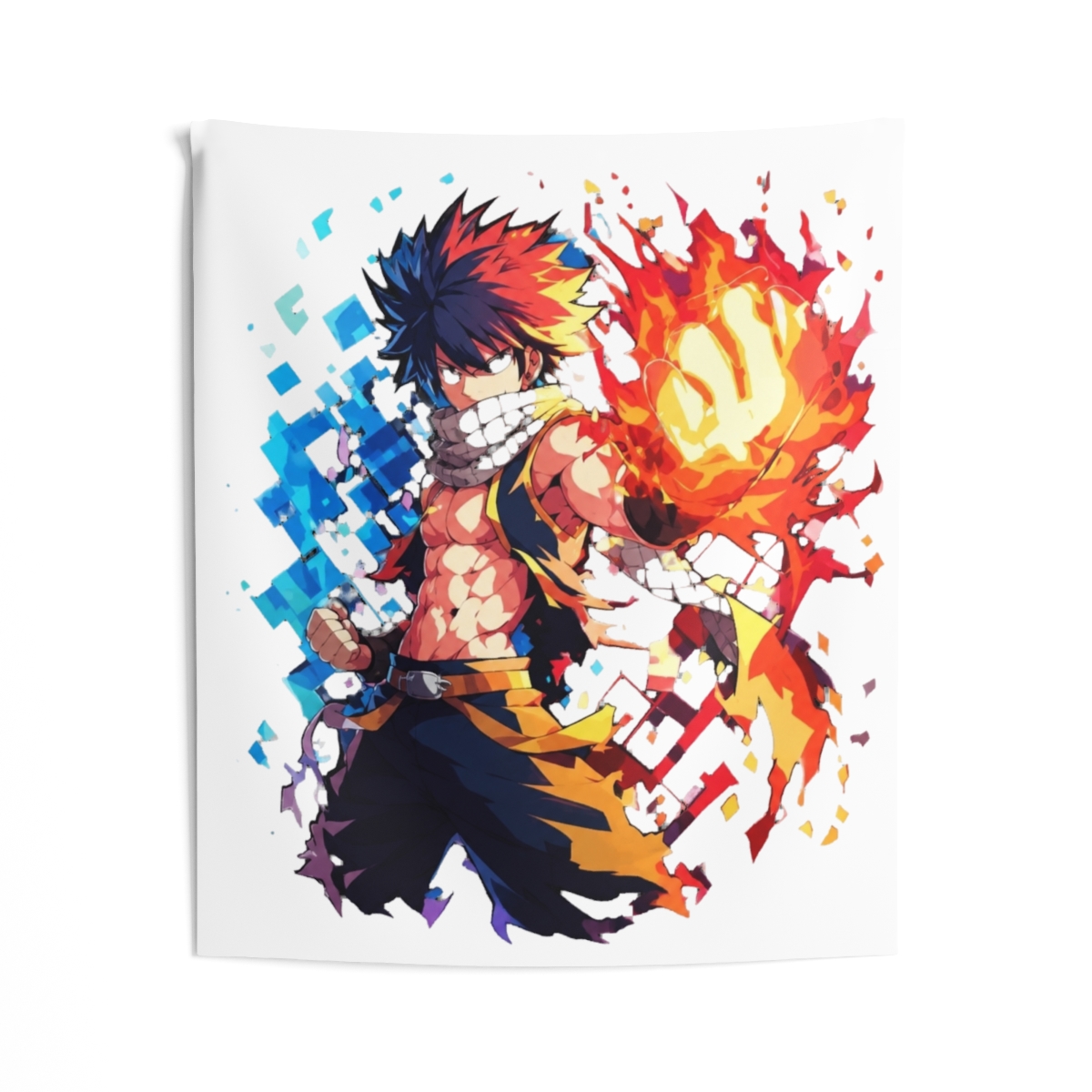 natsu dragneel - fairy tail Tapestry - alternate angle 1, merchandise