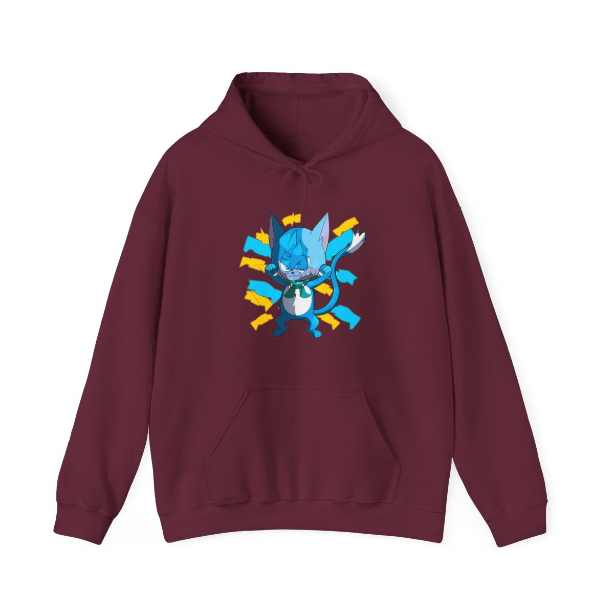 Happy Fish Kids Hoodie | Fairy Tail - alternate angle 3, merchandise