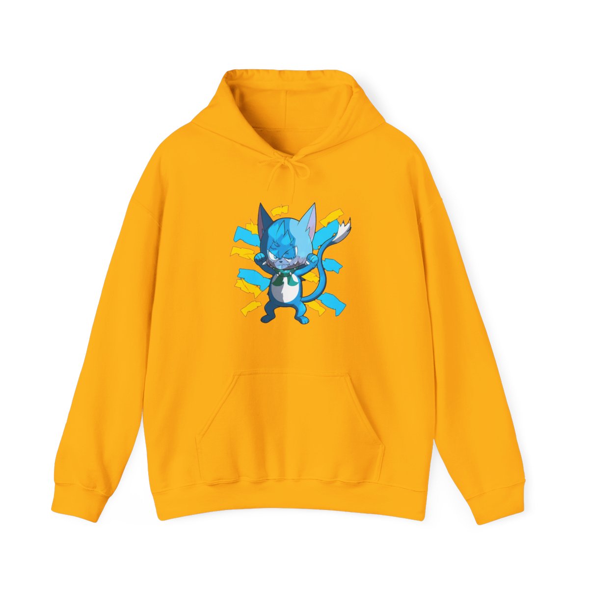 Happy Fish Kids Hoodie | Fairy Tail - alternate angle 2, merchandise