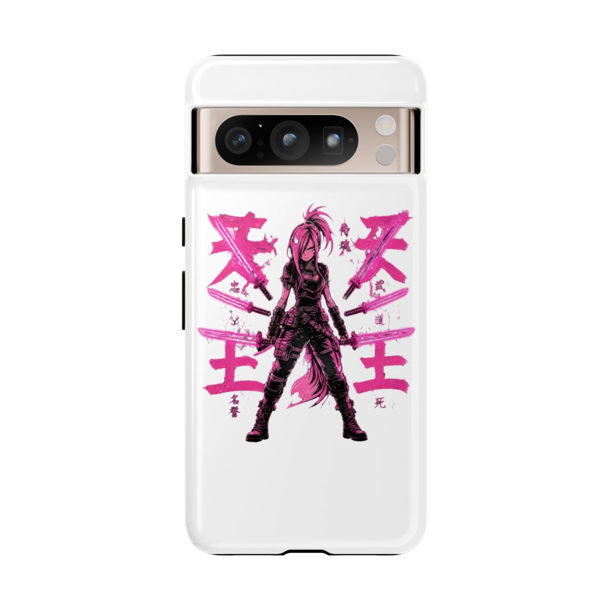 Erza Scarlet Fan Art Fairy Tail Phone Case - alternate angle 2, merchandise