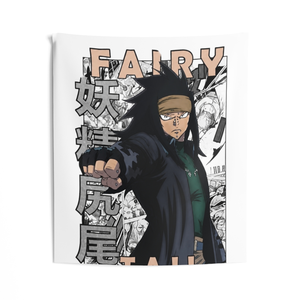 Gajeel Redfox - Fairy Tail Tapestry - alternate angle 1, merchandise