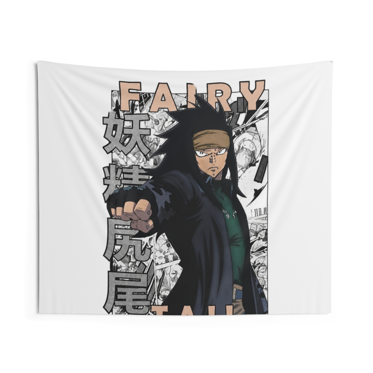 Gajeel Redfox - Fairy Tail Tapestry - alternate angle 3, merchandise