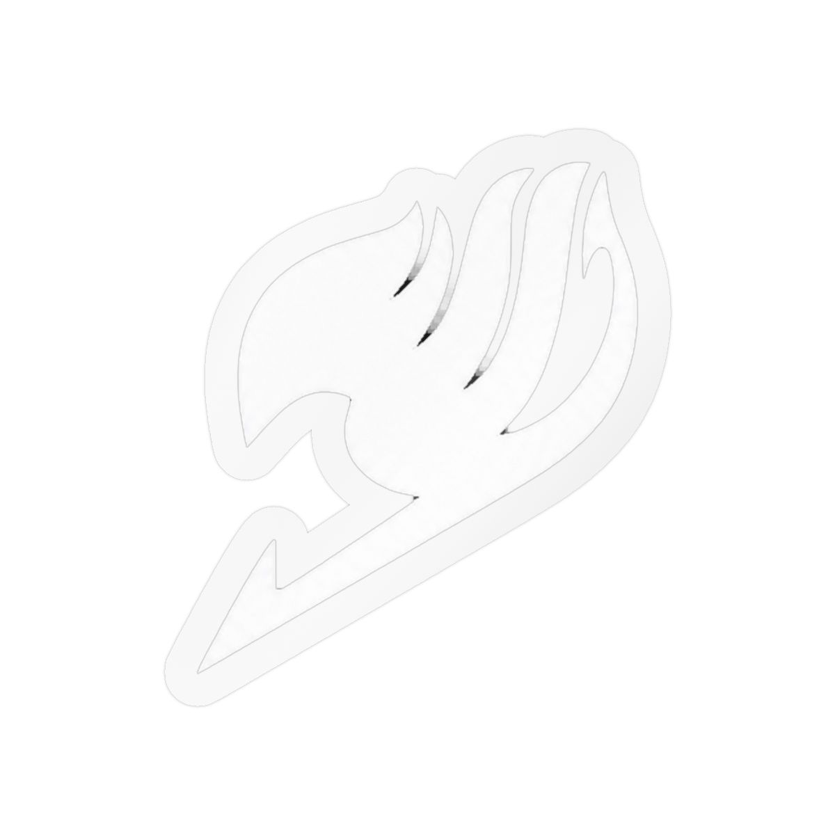 Fairy Tail Show Sticker Decal Stickers Car Laptop 4" x 5" (White) - alternate angle 4, merchandise