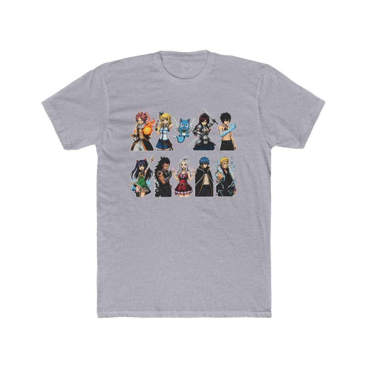 Fairy Tail Premium Collection Grid T Shirt — official Fairy Tail T-Shirts