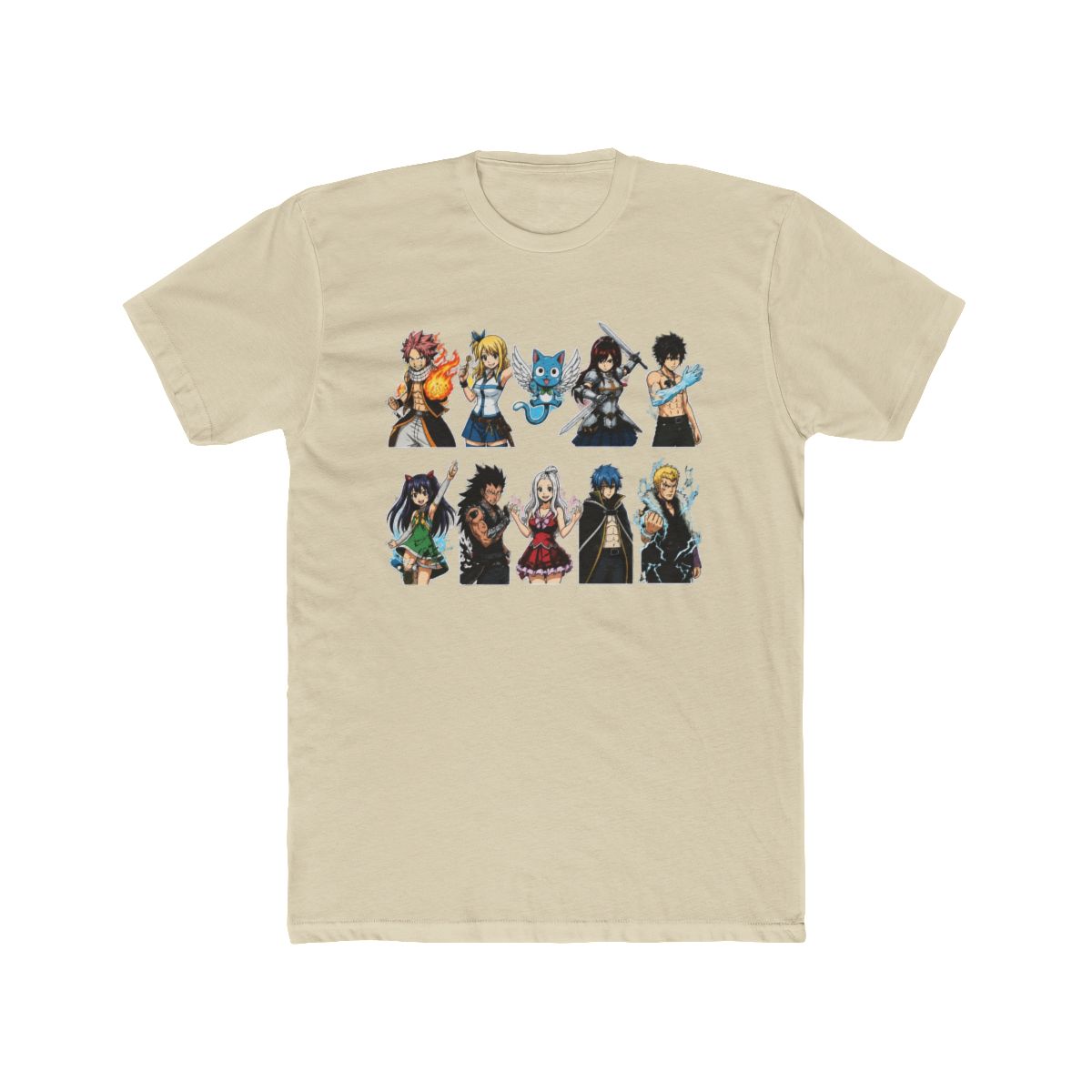 Fairy Tail Premium Collection Grid T Shirt - alternate angle 4, merchandise