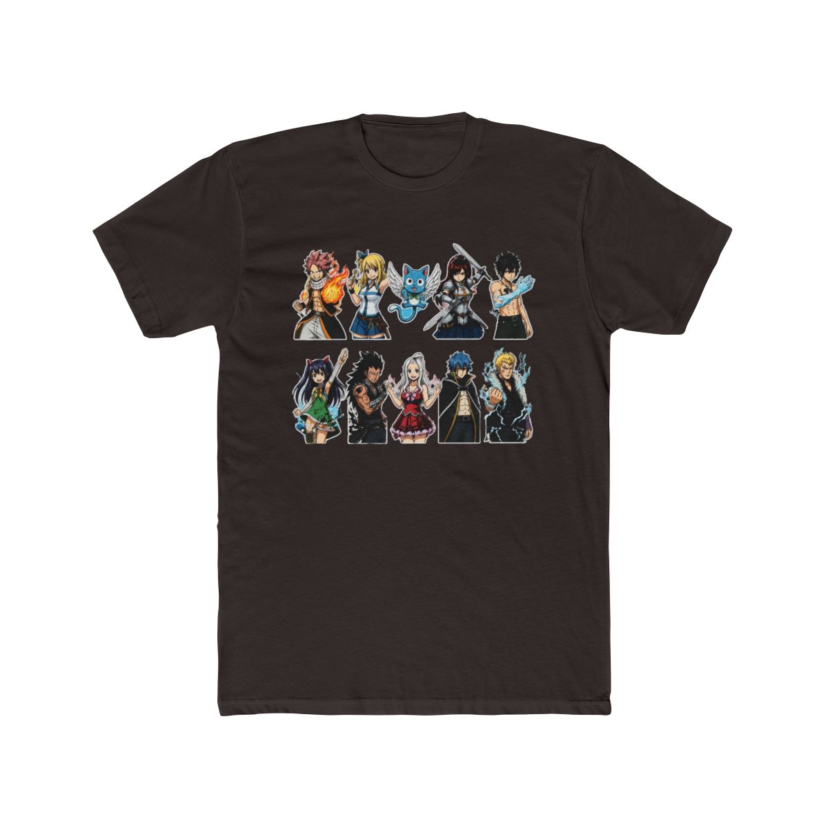 Fairy Tail Premium Collection Grid T Shirt - alternate angle 3, merchandise