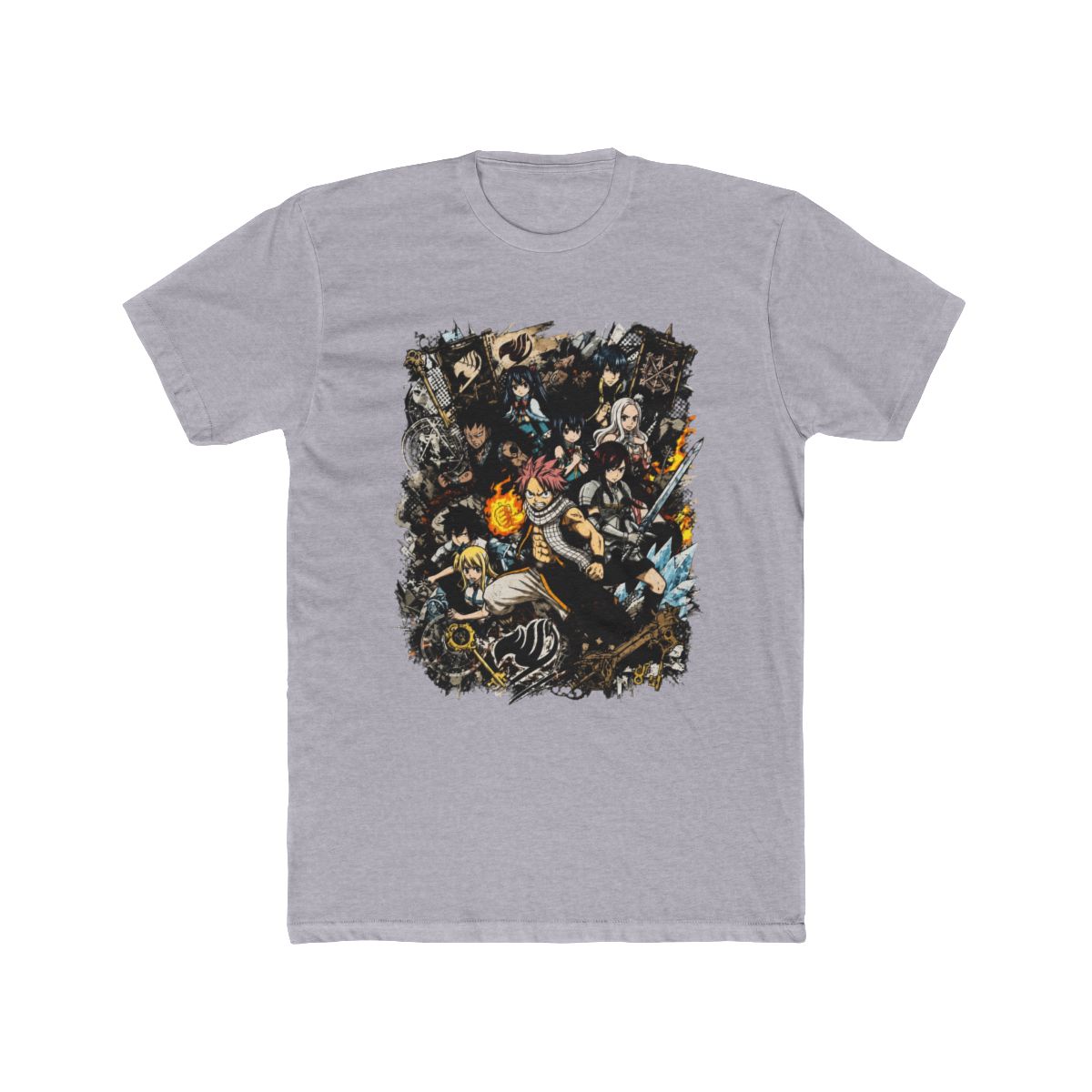 Fairy Tail Characters Collage T Shirt