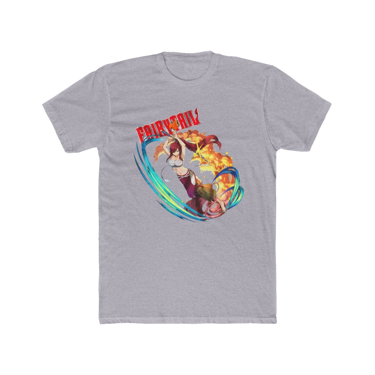 Fairy Tail Shirt Natsu Dragneel Tshirt Erza Scarlet T Shirt Lucy Happy Luxus Tee