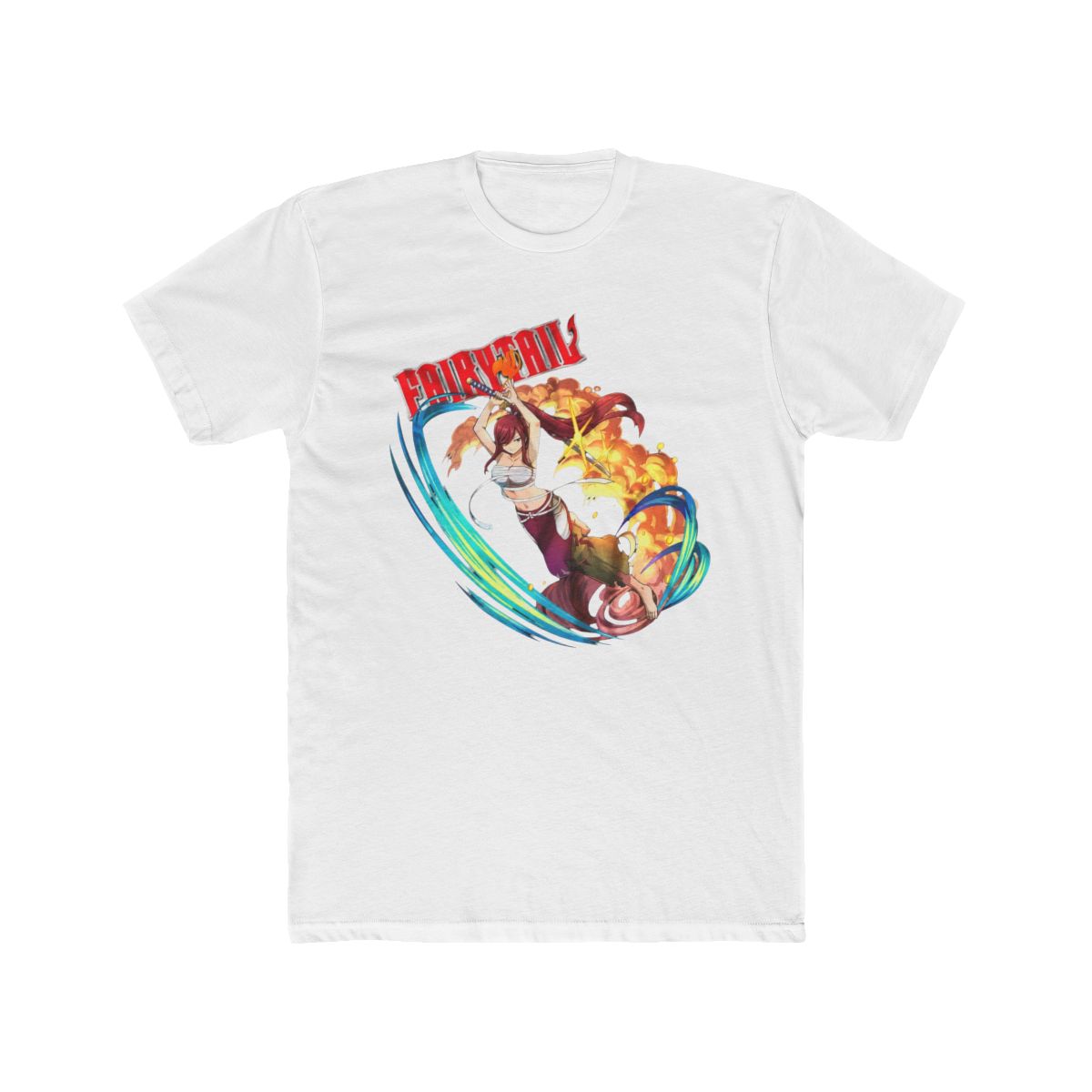 Fairy Tail Shirt Natsu Dragneel Tshirt Erza Scarlet T Shirt Lucy Happy Luxus Tee - Official T-Shirts merchandise