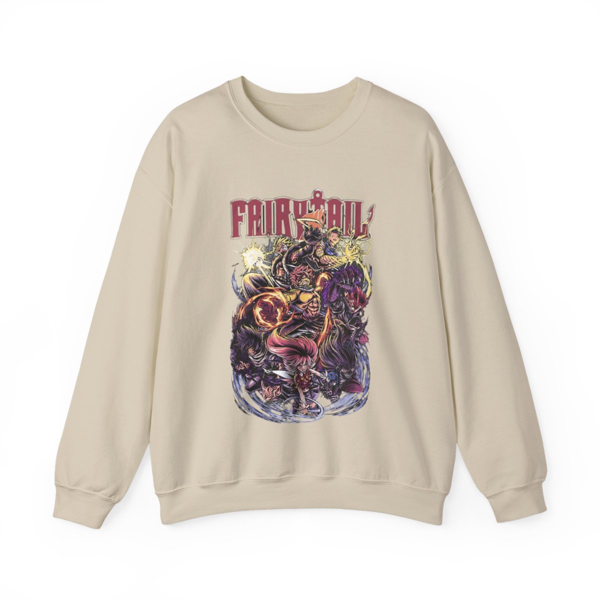 Fairy Tail Hoodies, Anime Hoodies, Vintage Sweater - Artsholic - Fan Art Merch - alternate angle 4, merchandise