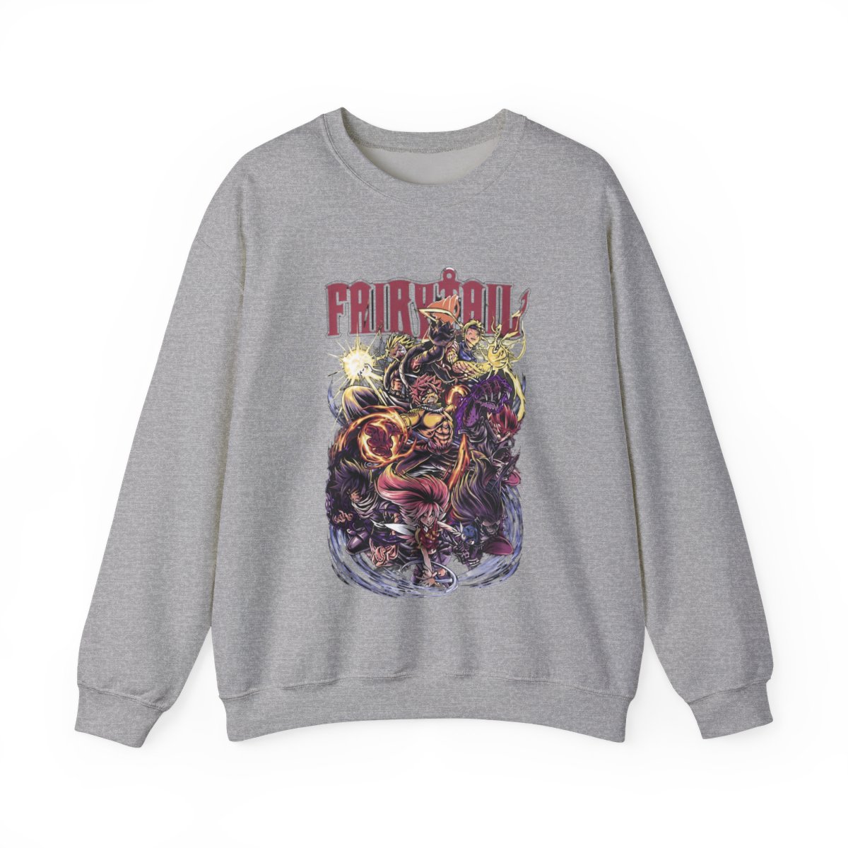 Fairy Tail Hoodies, Anime Hoodies, Vintage Sweater - Artsholic - Fan Art Merch - alternate angle 5, merchandise