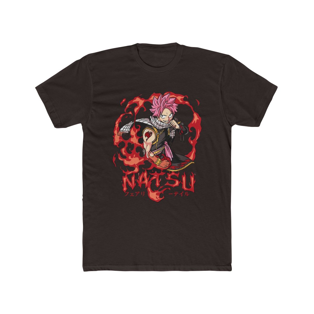 Natsu Dragneel Shirt, Fairy Tail Shirt, Anime Shirt, Vintage Tee - Artsholic - Fan Art Merch - alternate angle 2, merchandise