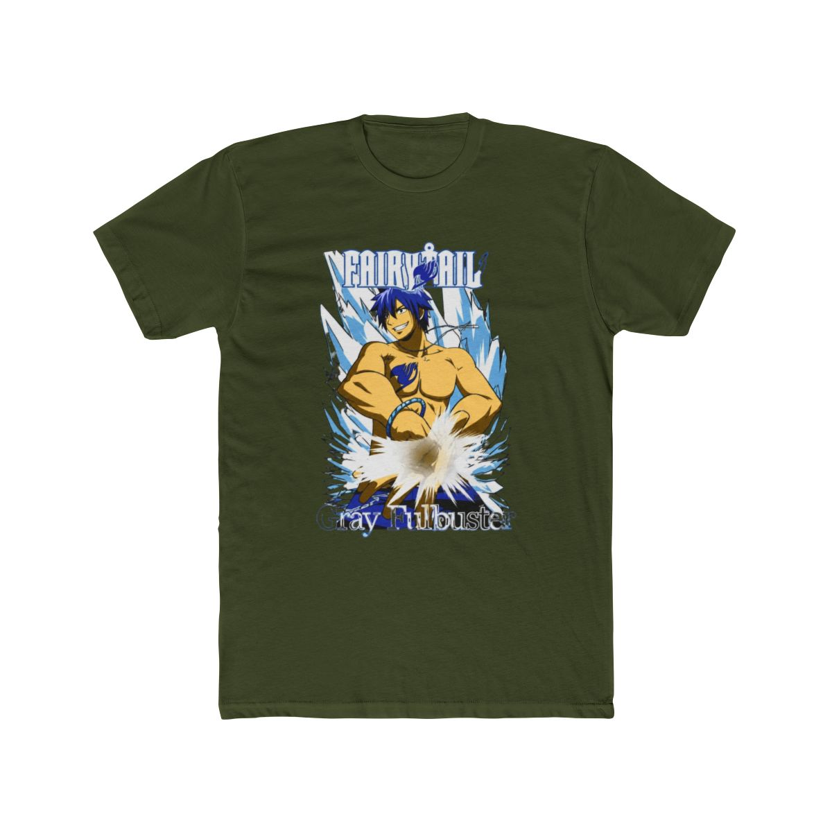 GRAY FULLBUSTER FAIRY TAIL Long Sleeve T Shirt - alternate angle 5, merchandise