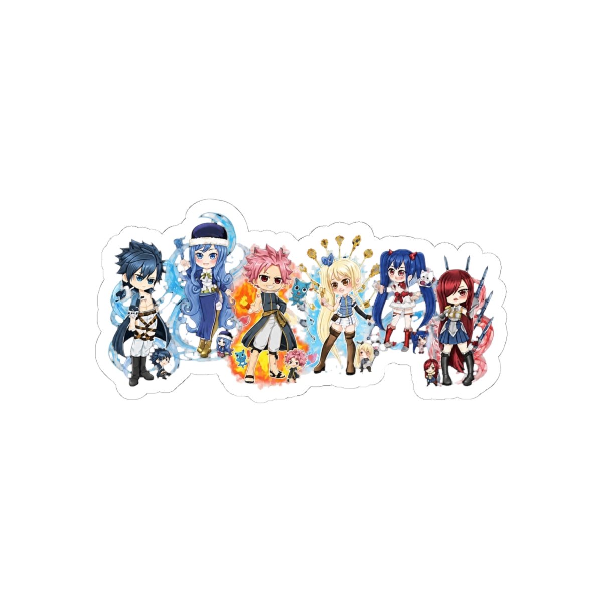 Chibi design inspired by the anime Fairy Tail - alternate angle 1, merchandise