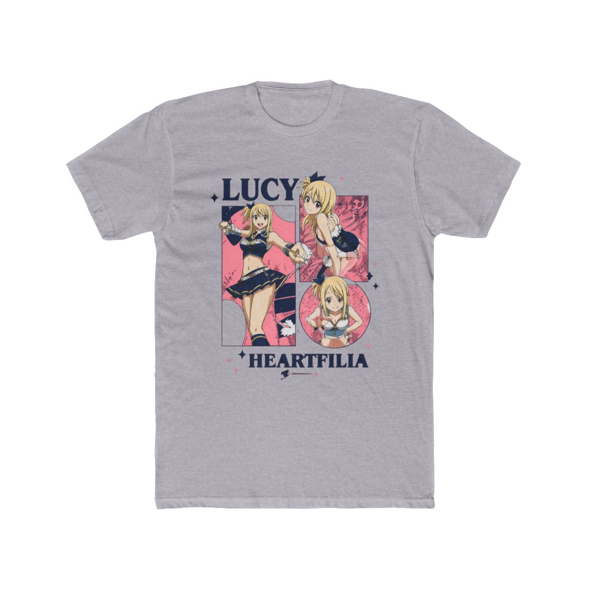 Fairy Tail Lucy Multi Big & Tall T Shirt