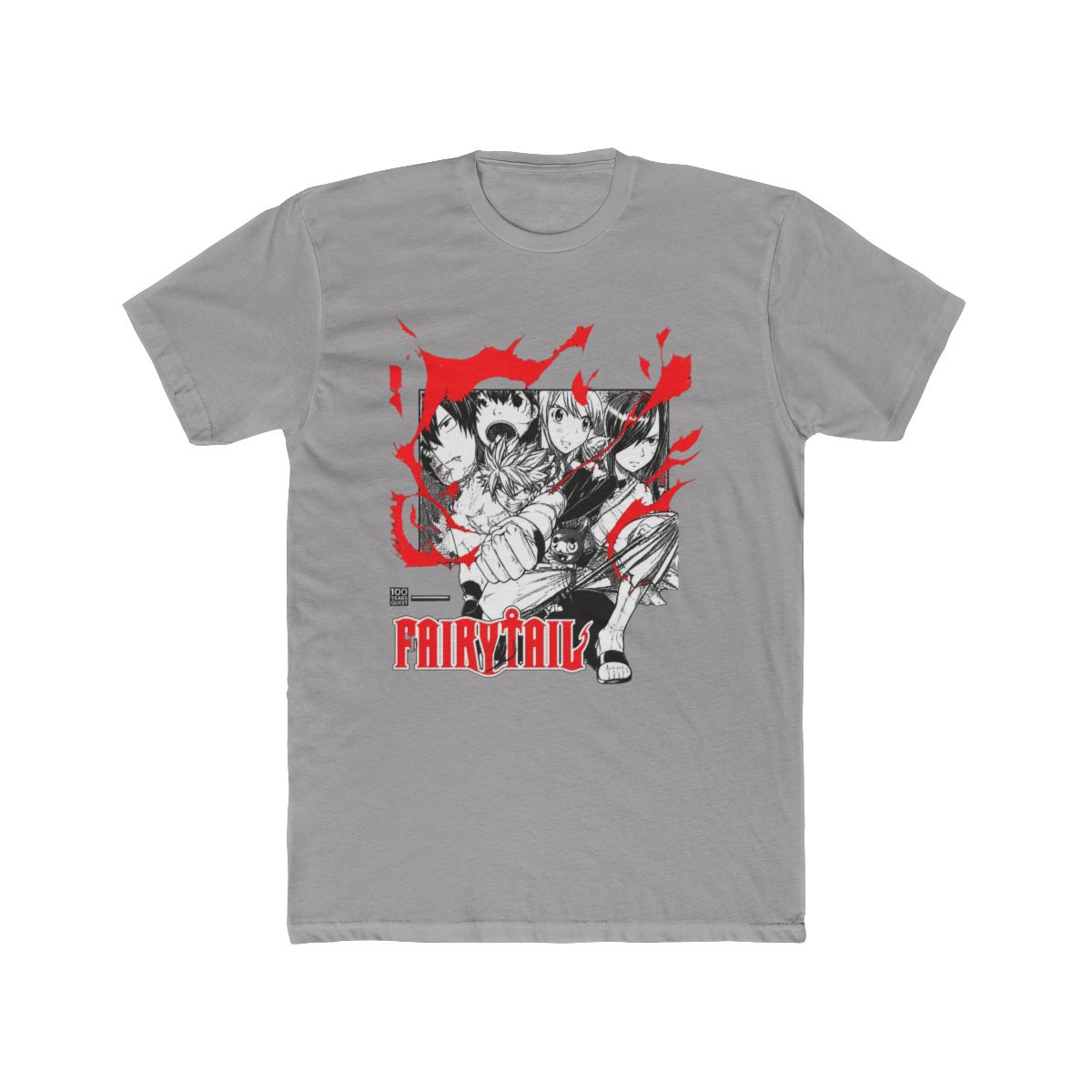 Fairy Tail Blaze Heavyweight T Shirt - Official T-Shirts merchandise