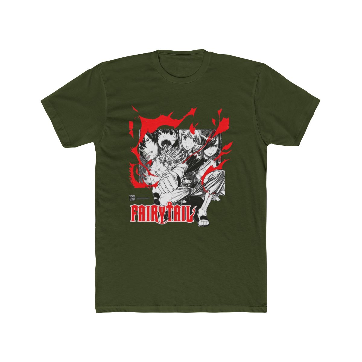 Fairy Tail Blaze Heavyweight T Shirt - alternate angle 4, merchandise