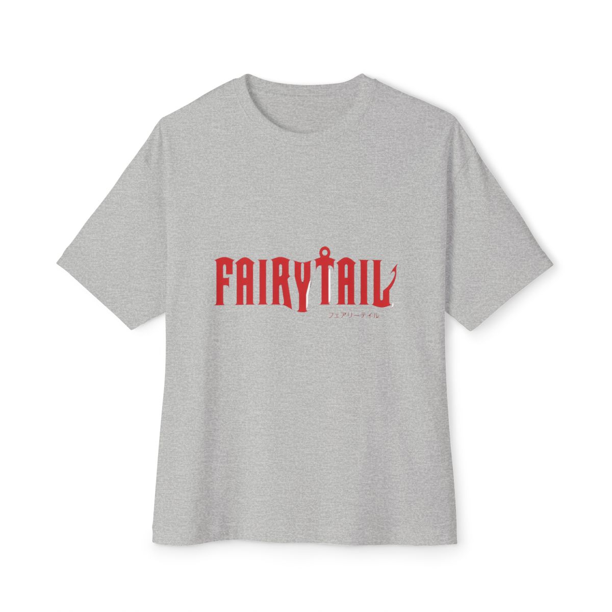 Fairy Tail Logo Girls Oversized T-Shirt - alternate angle 5, merchandise