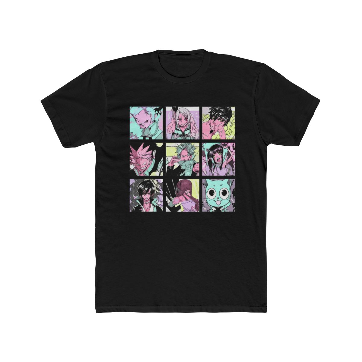 Fairy Tail Box Pop Big & Tall T Shirt - alternate angle 3, merchandise