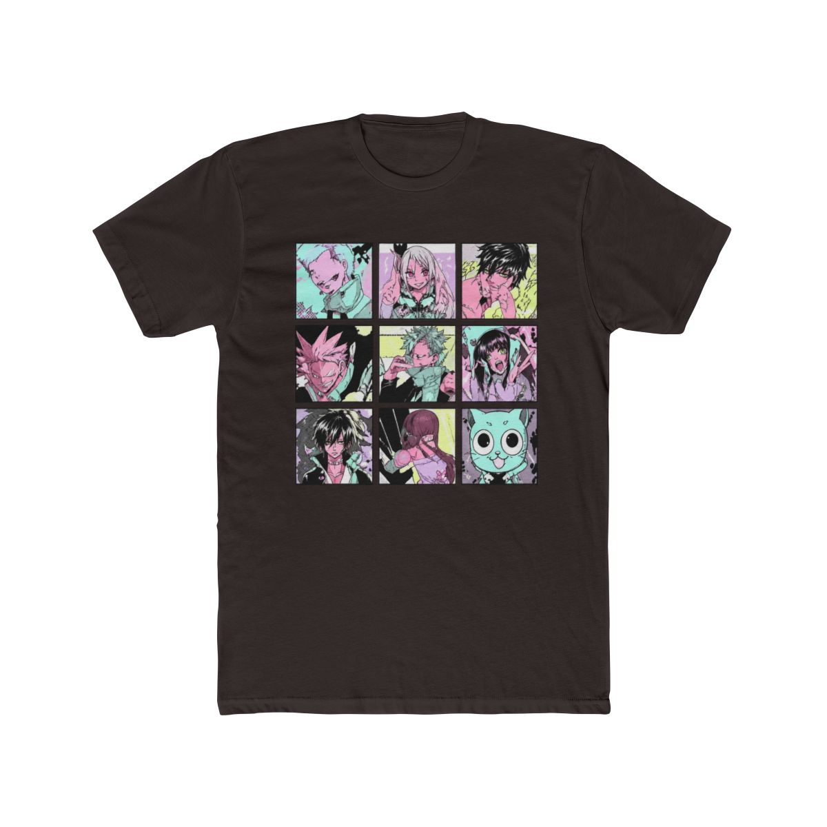 Fairy Tail Box Pop Big & Tall T Shirt - alternate angle 2, merchandise