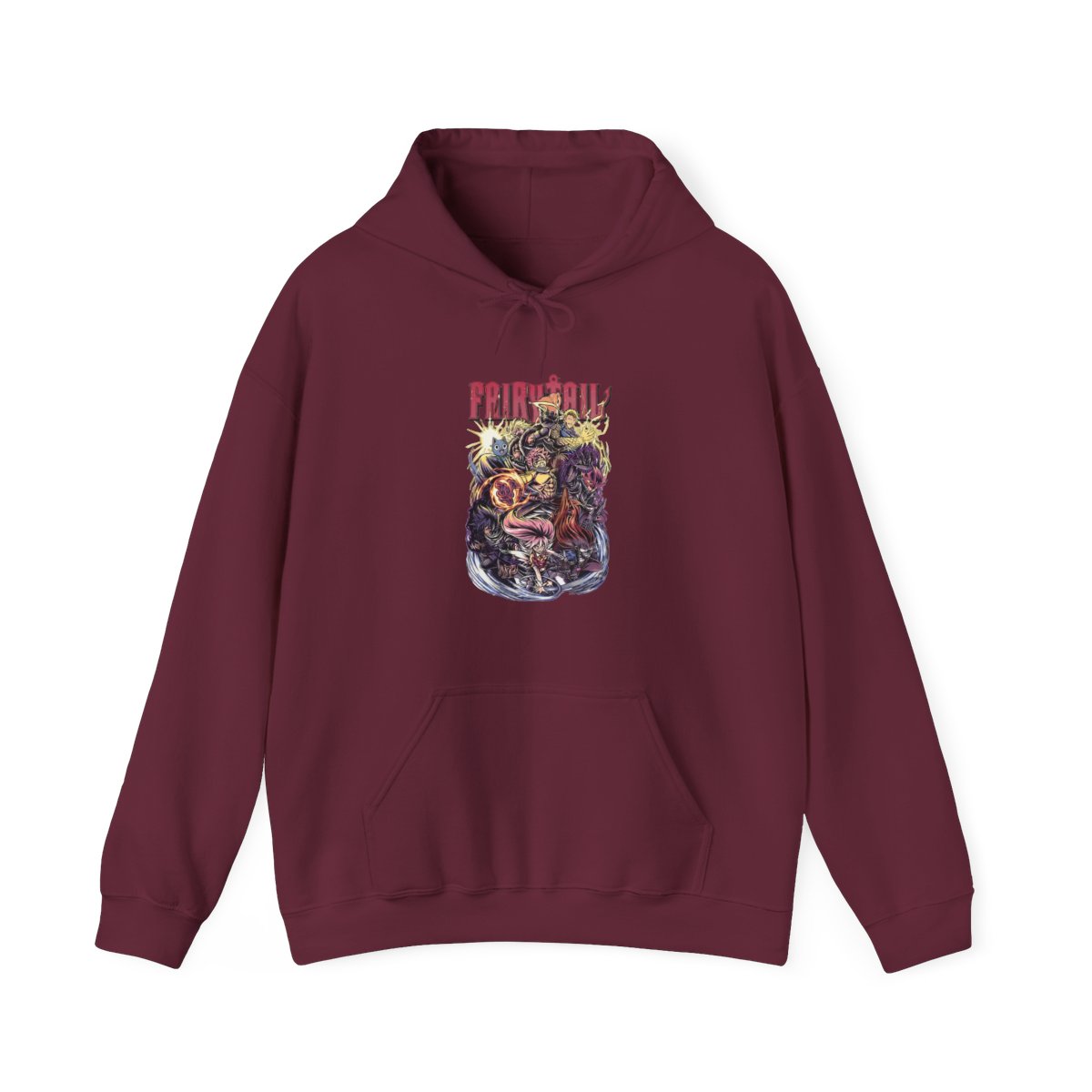 Fairy Tail Hoodie, Anime Hoodie, Vintage Hoodie - Artsholic - Fan Art Merch - alternate angle 3, merchandise