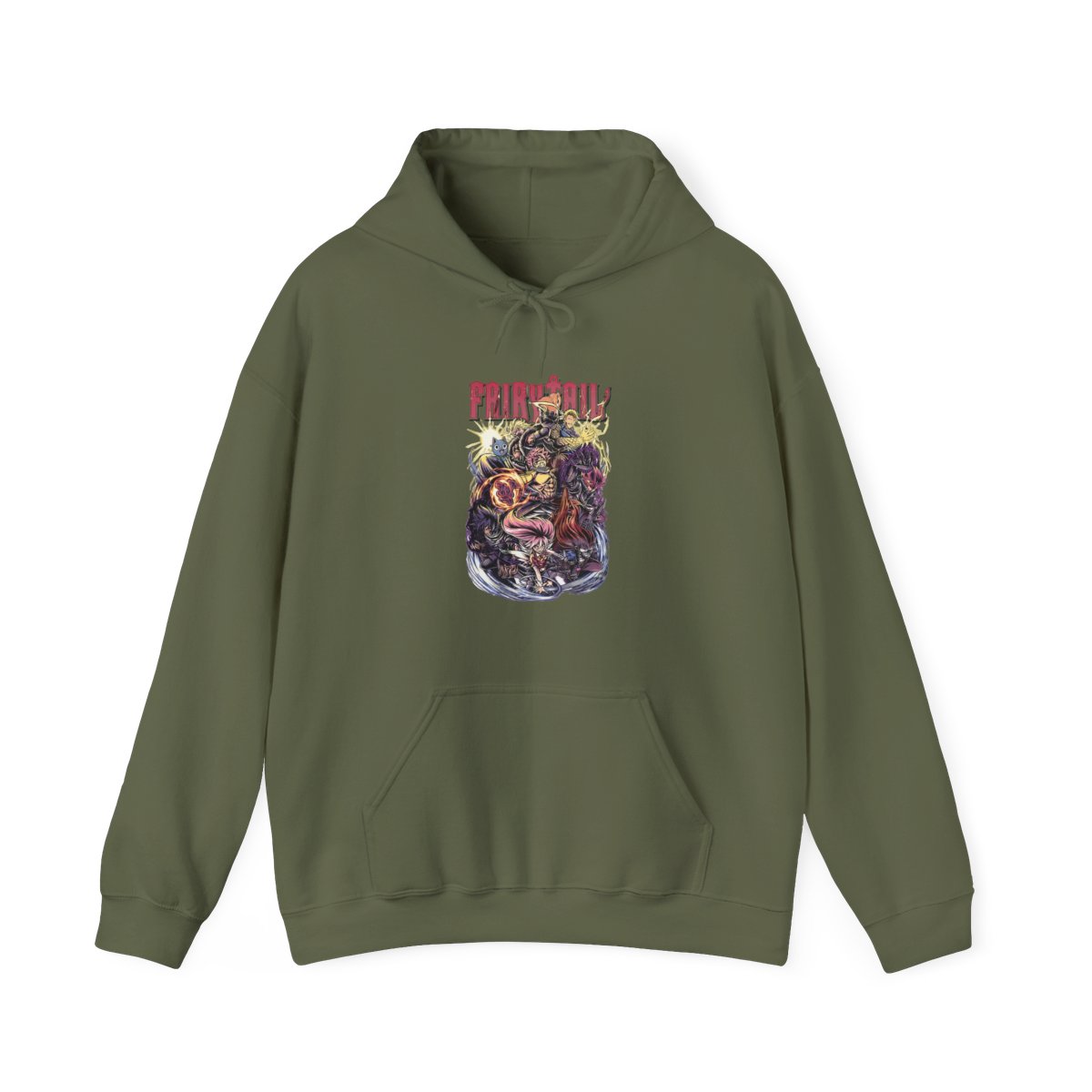 Fairy Tail Hoodie, Anime Hoodie, Vintage Hoodie - Artsholic - Fan Art Merch - alternate angle 4, merchandise