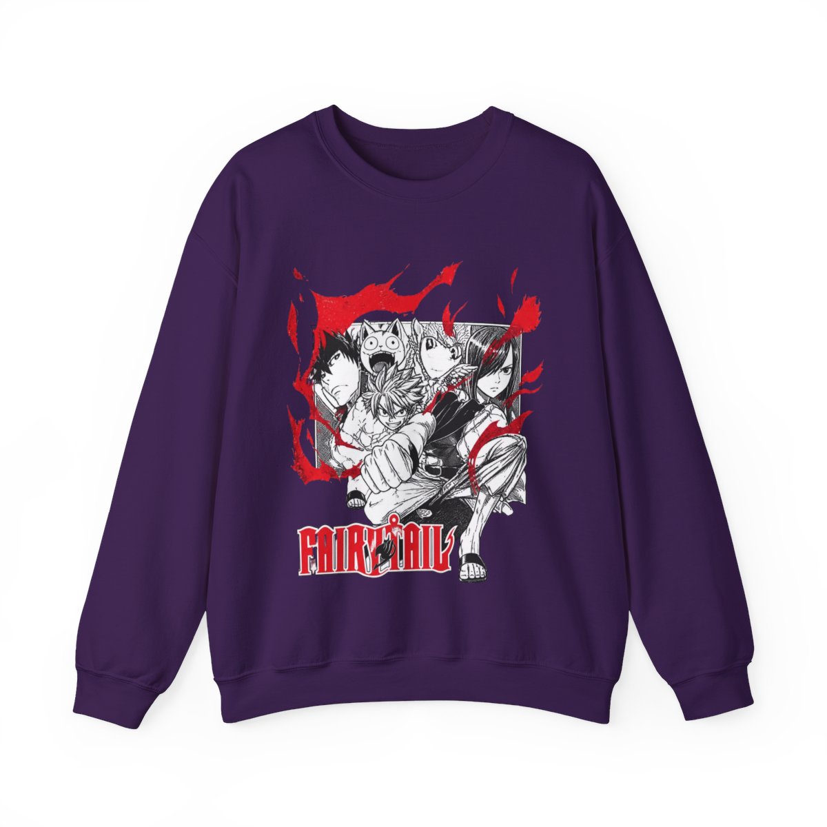 Fairy Tail Blaze Group Girls Slouchy - alternate angle 2, merchandise