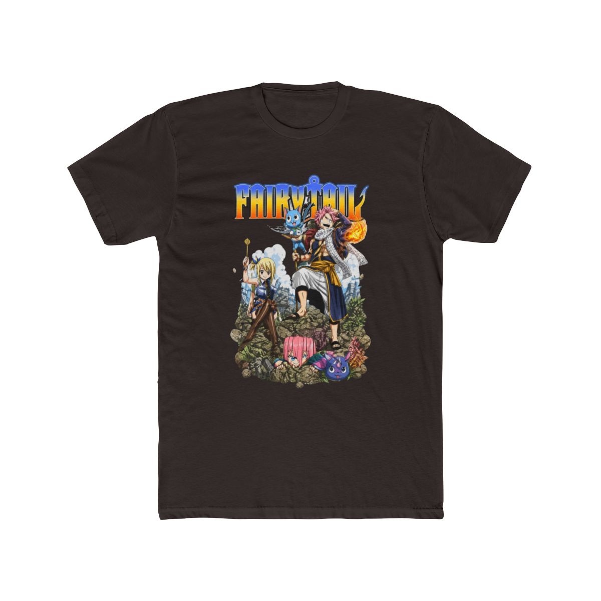 Fairy Tail On A Mission Tie-Dye T Shirt - alternate angle 2, merchandise