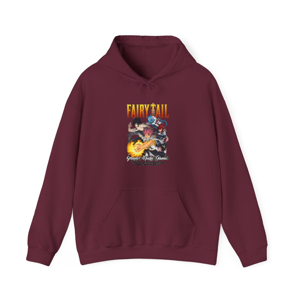 Fairy Tail Group Mineral Wash Hoodie - alternate angle 3, merchandise