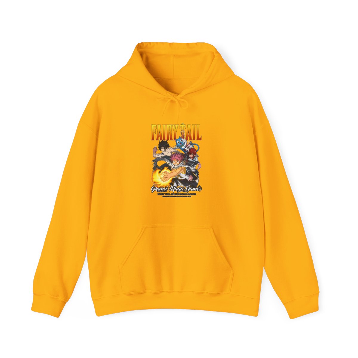 Fairy Tail Group Mineral Wash Hoodie - alternate angle 2, merchandise