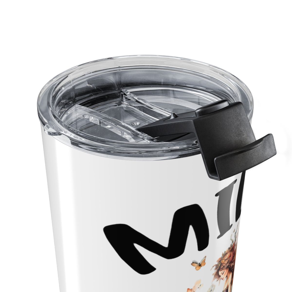Milf Cup Man I Love Fairies Fairy Tail Mug 14oz Travel Mug, Gift For Faerie Nature Lover Fantasy Watercolor Sexy For Wife Girlfriend, Bookworm Reader - alternate angle 5, merchandise