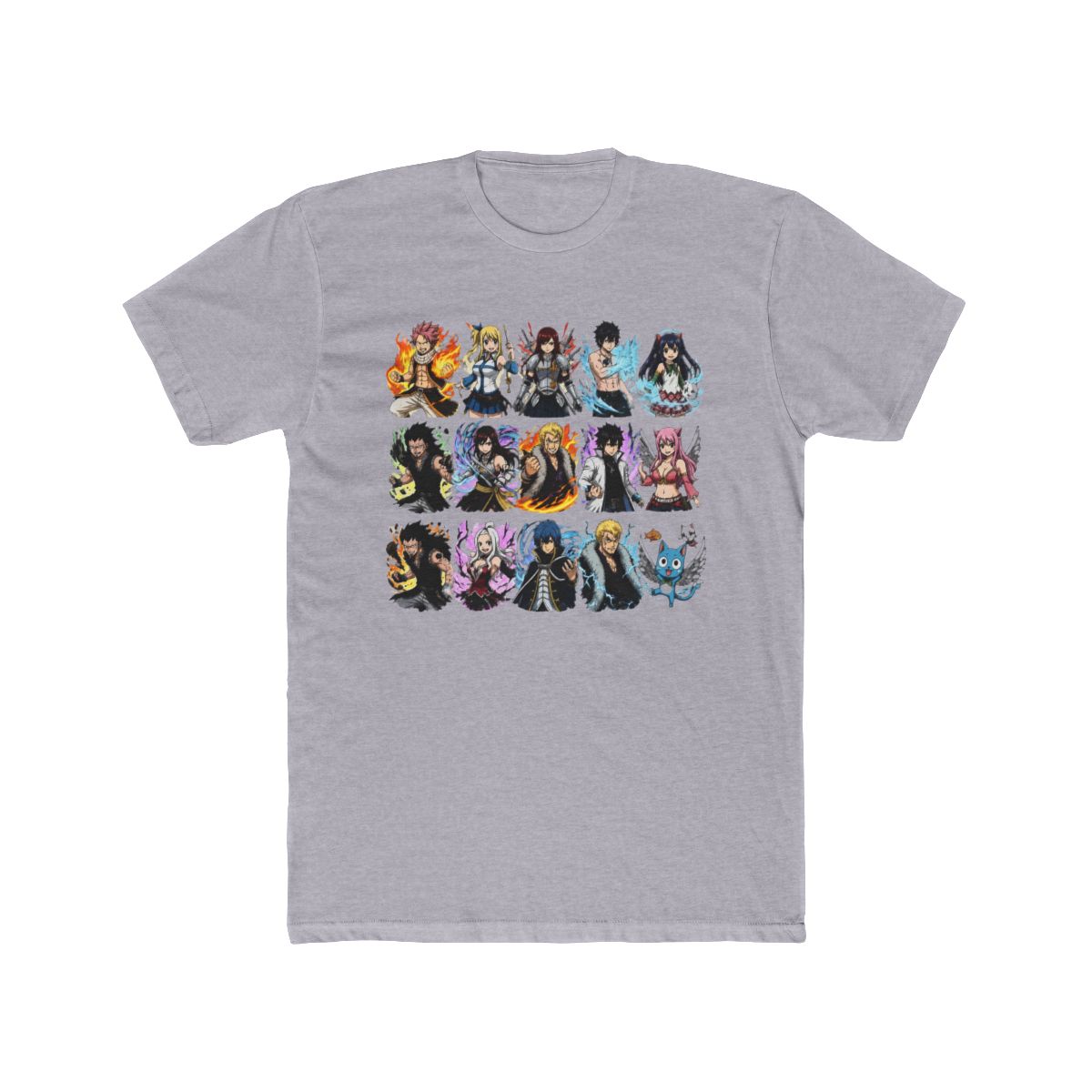 Fairy Tail Guild Character Collage T Shirt