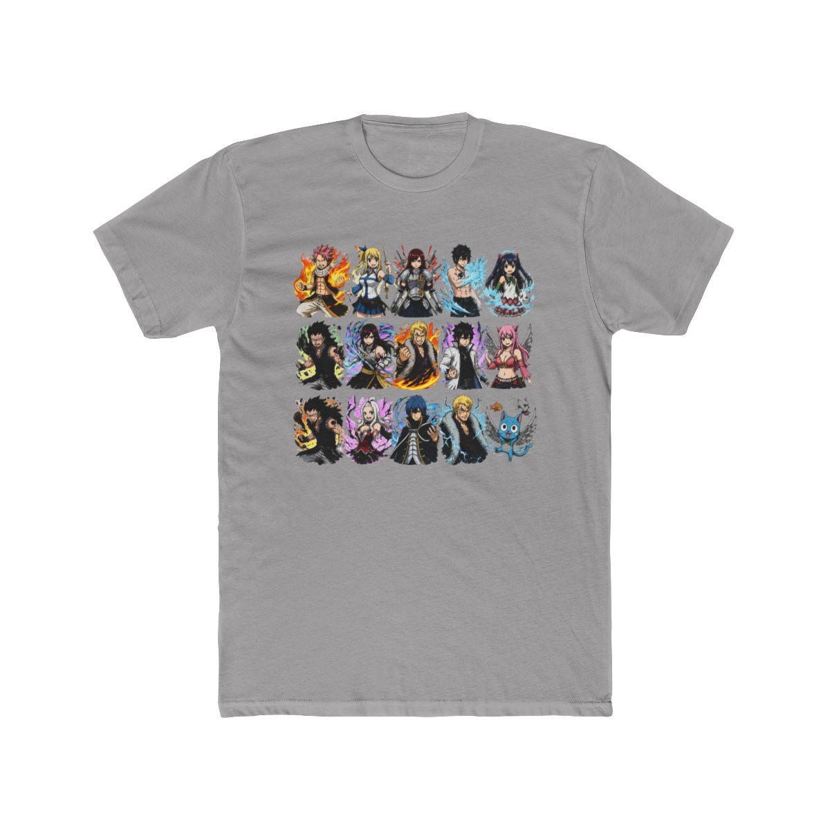Fairy Tail Guild Character Collage T Shirt - alternate angle 2, merchandise