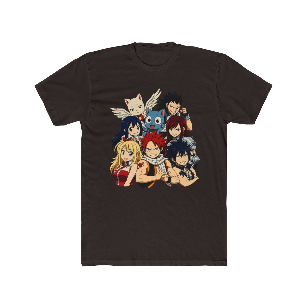 Abstract Art T Shirt | Minimalist Everyday Tee for Personal Style | Fairy Tail - alternate angle 2, merchandise