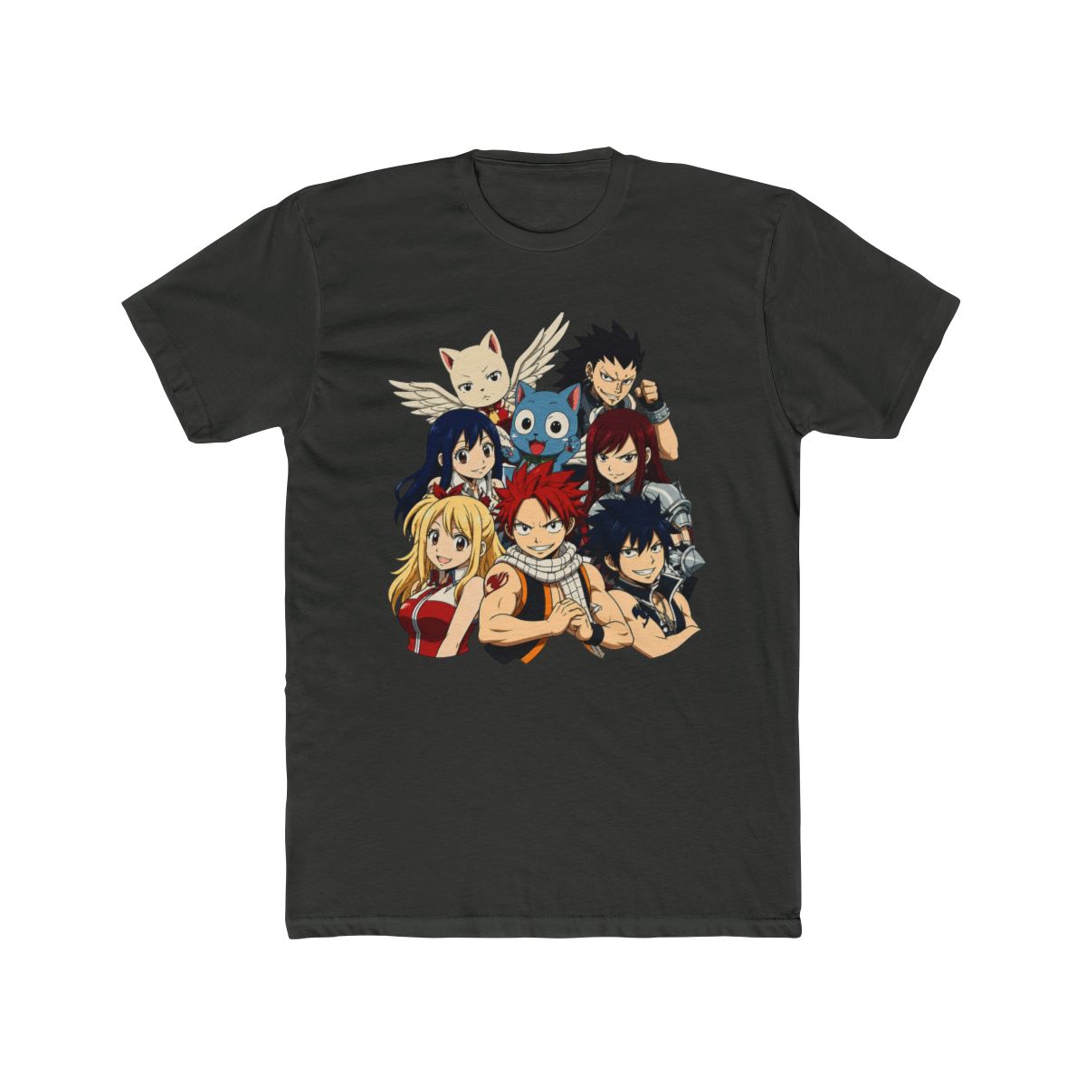 Abstract Art T Shirt | Minimalist Everyday Tee for Personal Style | Fairy Tail - alternate angle 5, merchandise
