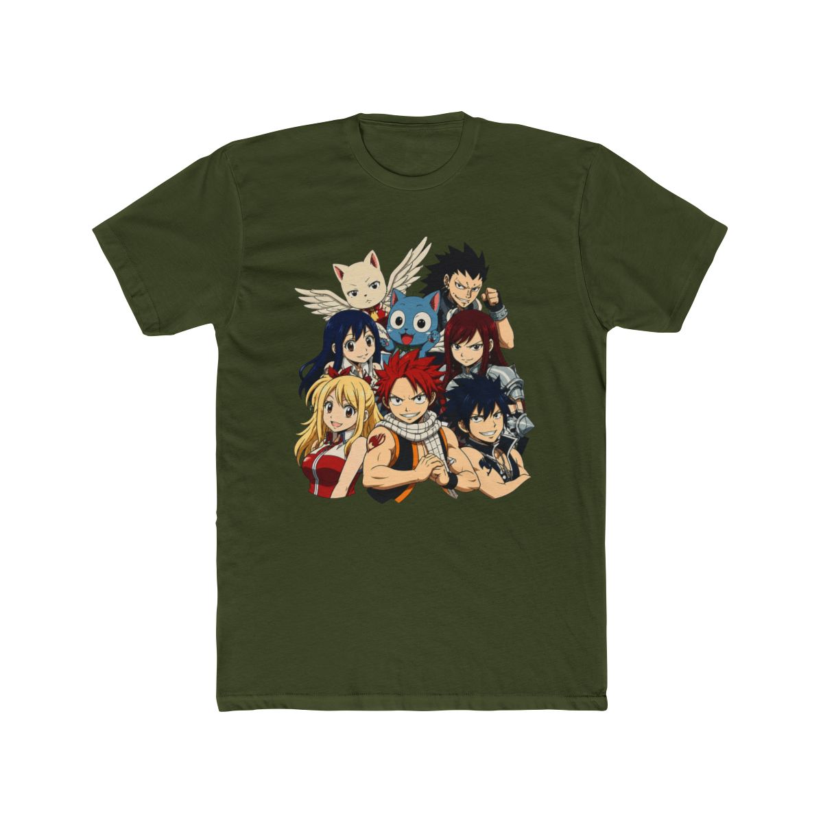 Abstract Art T Shirt | Minimalist Everyday Tee for Personal Style | Fairy Tail - alternate angle 4, merchandise