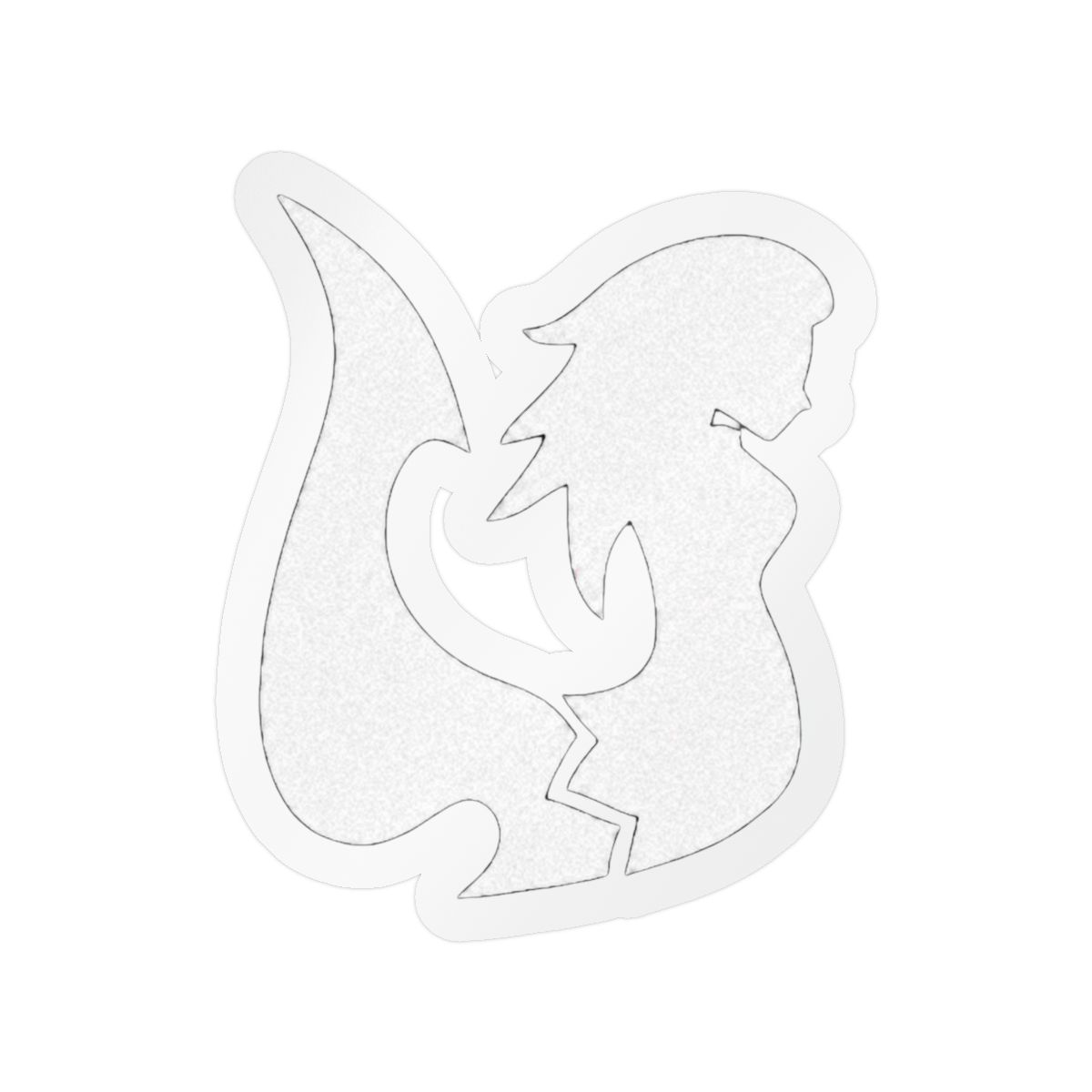Fairy Tail 5" Aquarius Logo Decal Sticker for Cars Laptops Tablets Skateboard - WHITE - alternate angle 4, merchandise