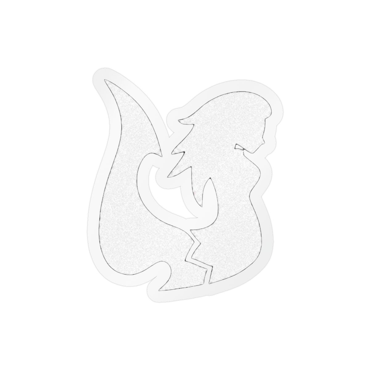 Fairy Tail 5" Aquarius Logo Decal Sticker for Cars Laptops Tablets Skateboard - WHITE - alternate angle 5, merchandise