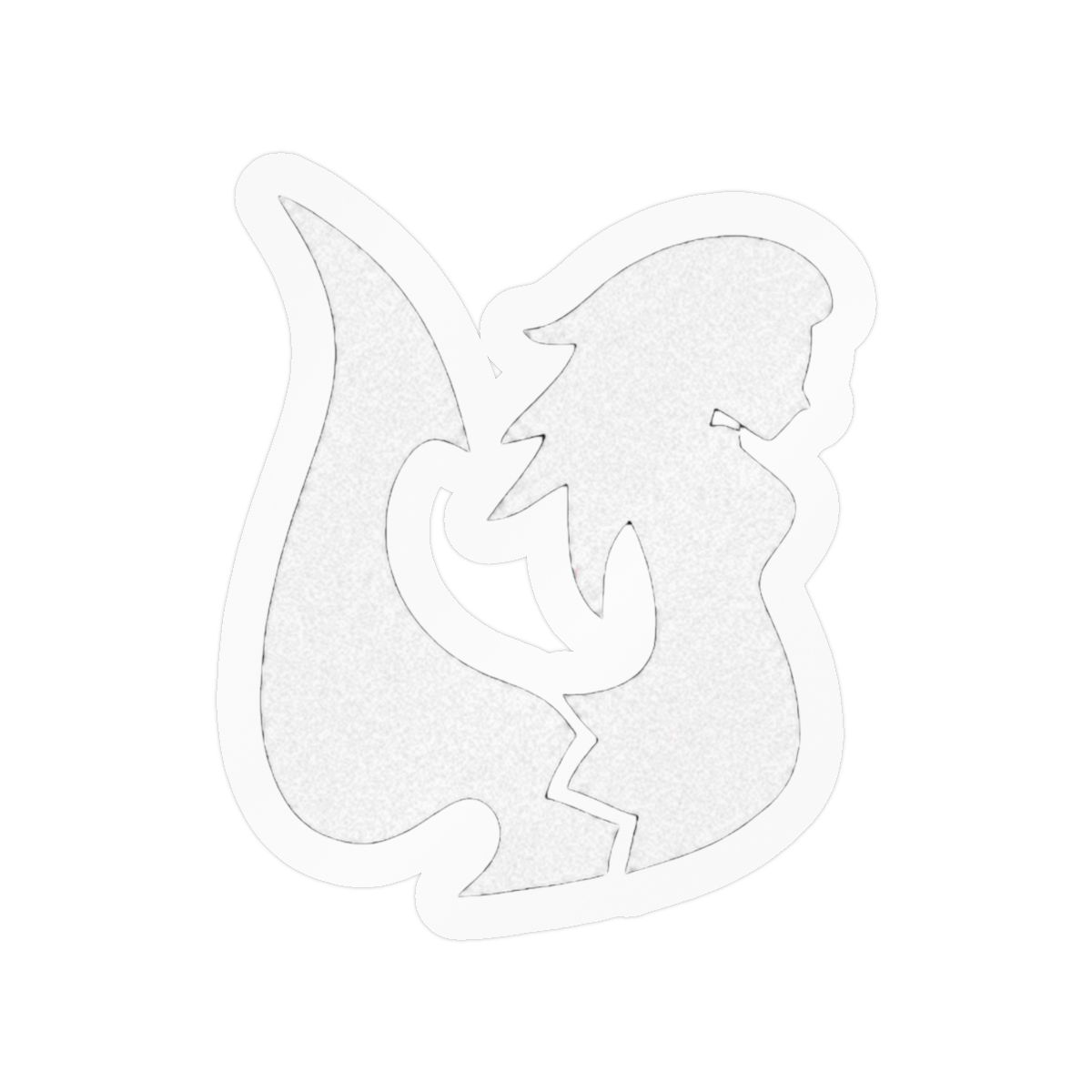 Fairy Tail 5" Aquarius Logo Decal Sticker for Cars Laptops Tablets Skateboard - WHITE