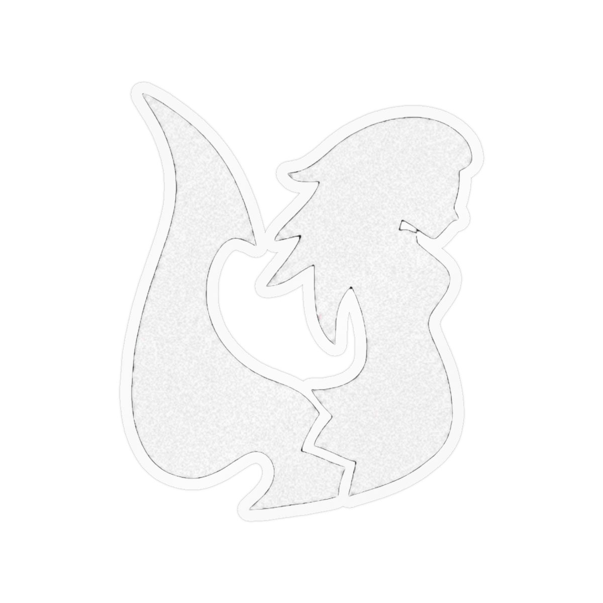 Fairy Tail 5" Aquarius Logo Decal Sticker for Cars Laptops Tablets Skateboard - WHITE - alternate angle 3, merchandise