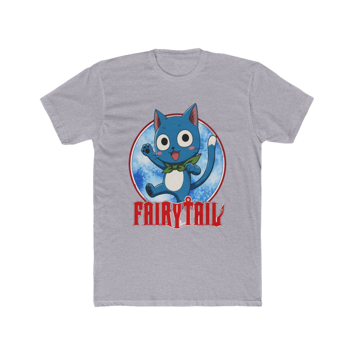 Fairy Tail Happy Lockup T Shirt